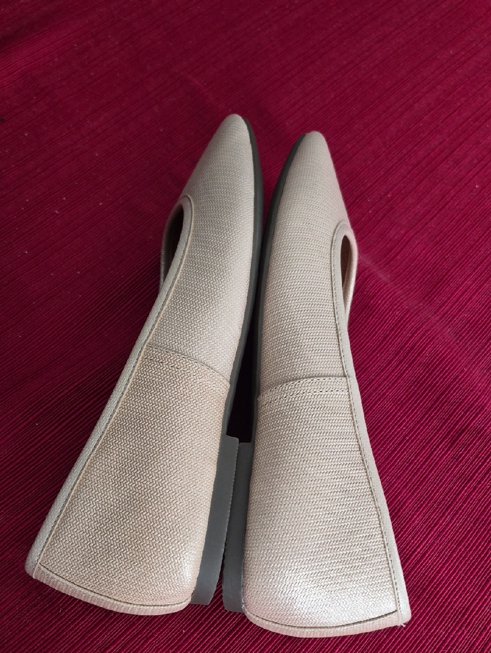 NWT Vionic Ballet ORINDA Flats in Light Tan Size 7.5 - Picture 3 of 7
